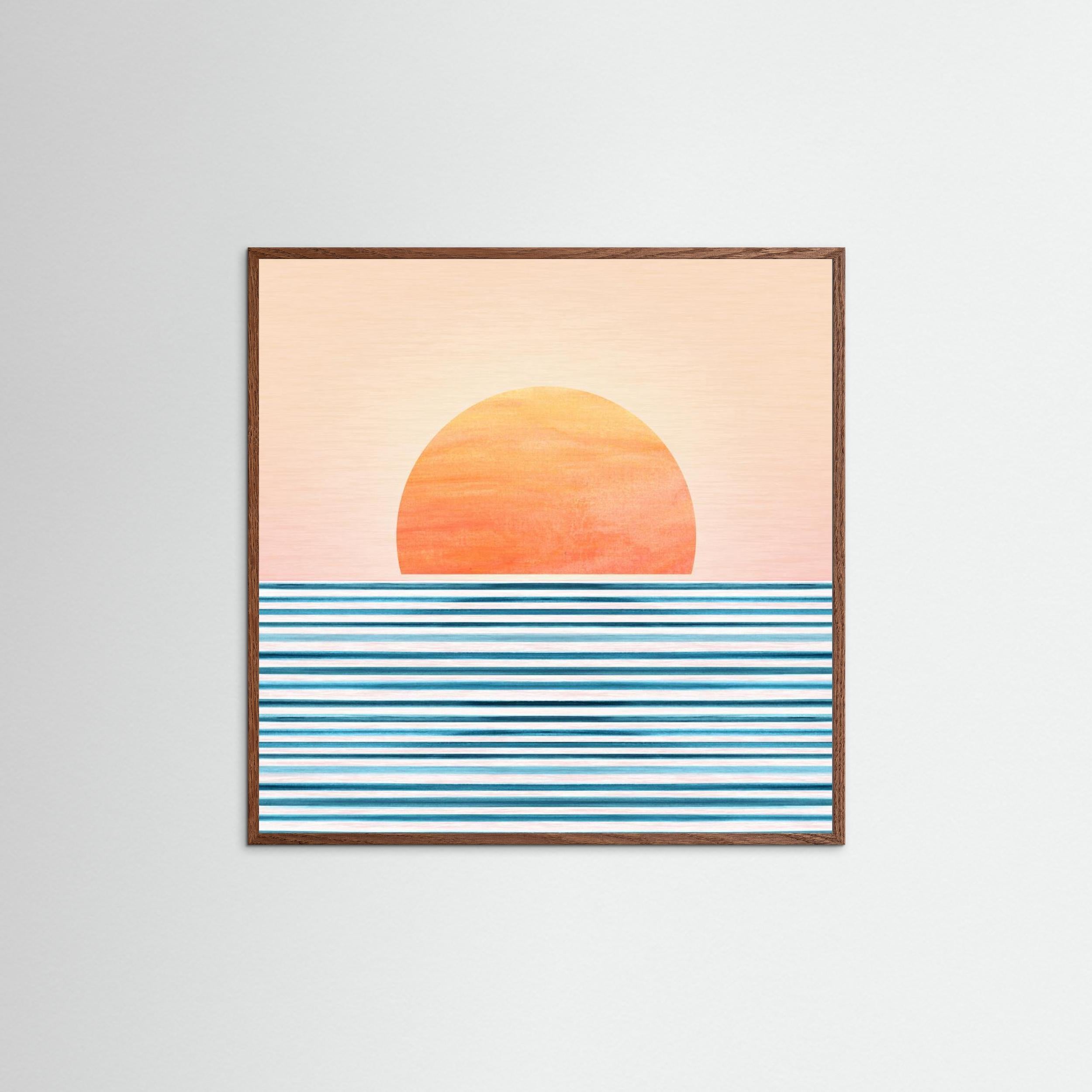 Minimalist Sunset 1 by Kristian Gallagher